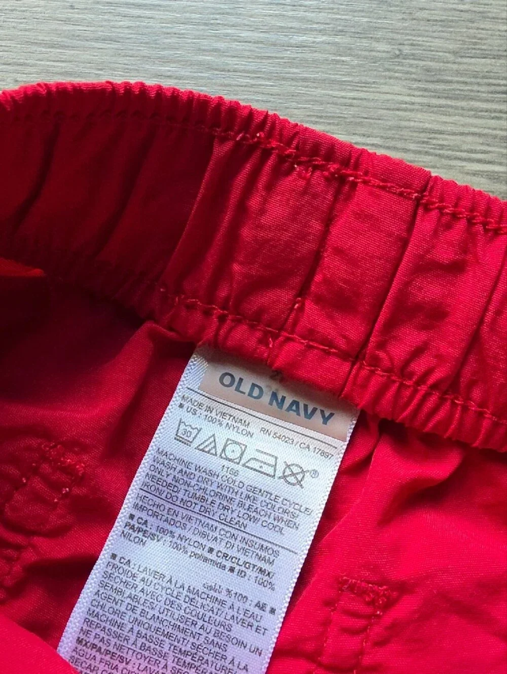 3/$6 Old Navy Red Elastic Waist Athletic Shorts